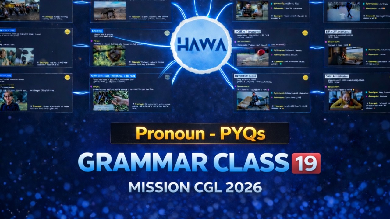 🔥 Day 19: Grammar Foundation | Mission CGL 2026 | HAWA