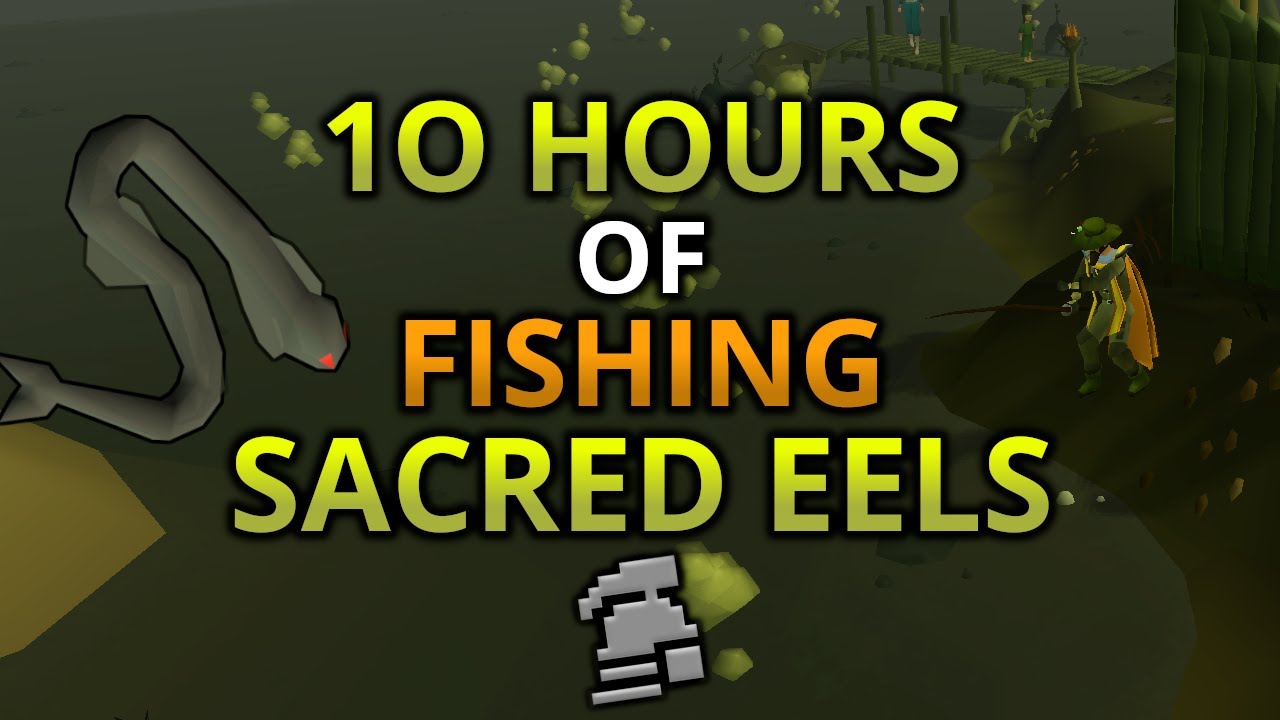 Loot From 10 Hours Of Fishing Sacred Eels