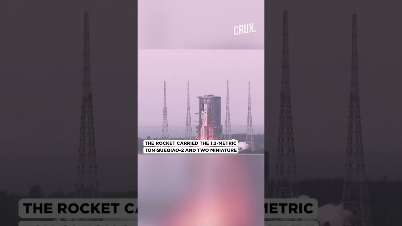 China Sends Signal Relay Satellite To Moon's Dark Side