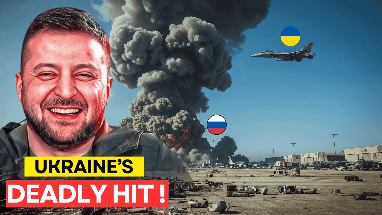 $30 Million Ukrainian Fighter Jet Destroys High Value Russian Base