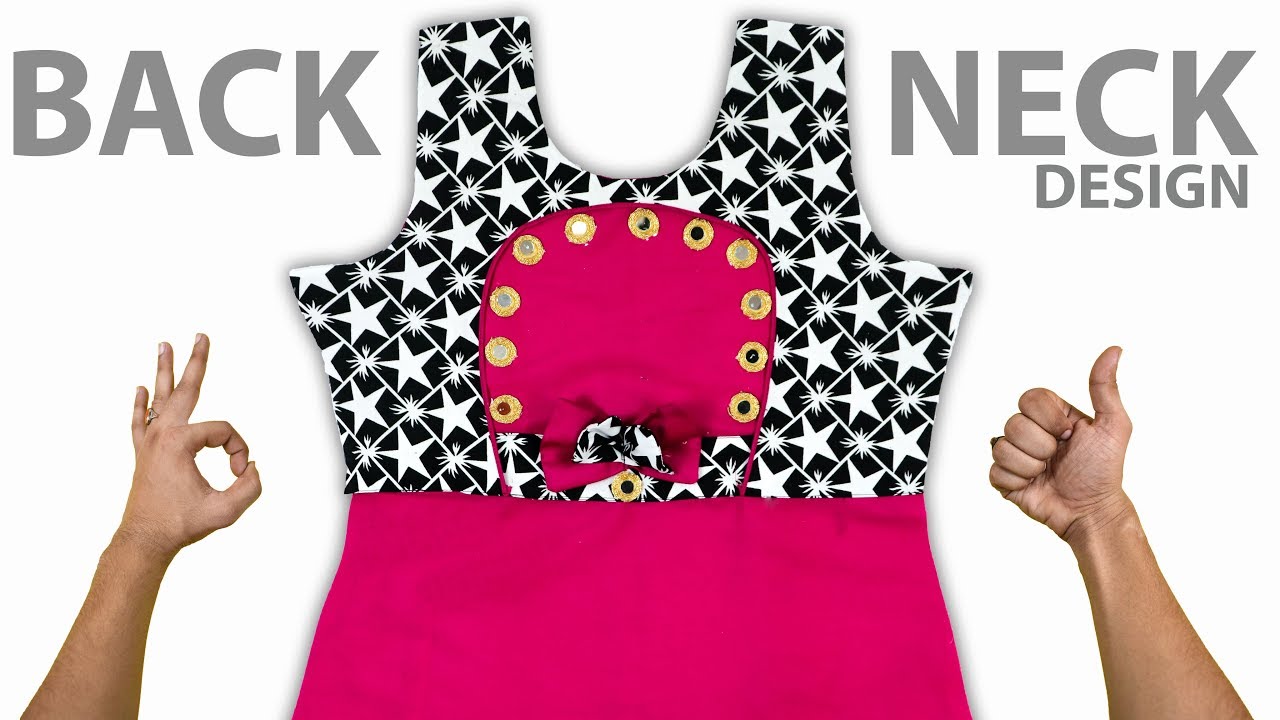 LATEST BACK NECK DESIGN 2019 // back neck design cutting and stitching