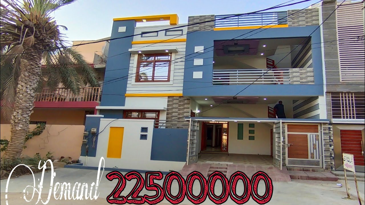 200 Sq Yard Brand New House For Sale In Gulshan e Maymar Karachi | House For Sale In Karachi