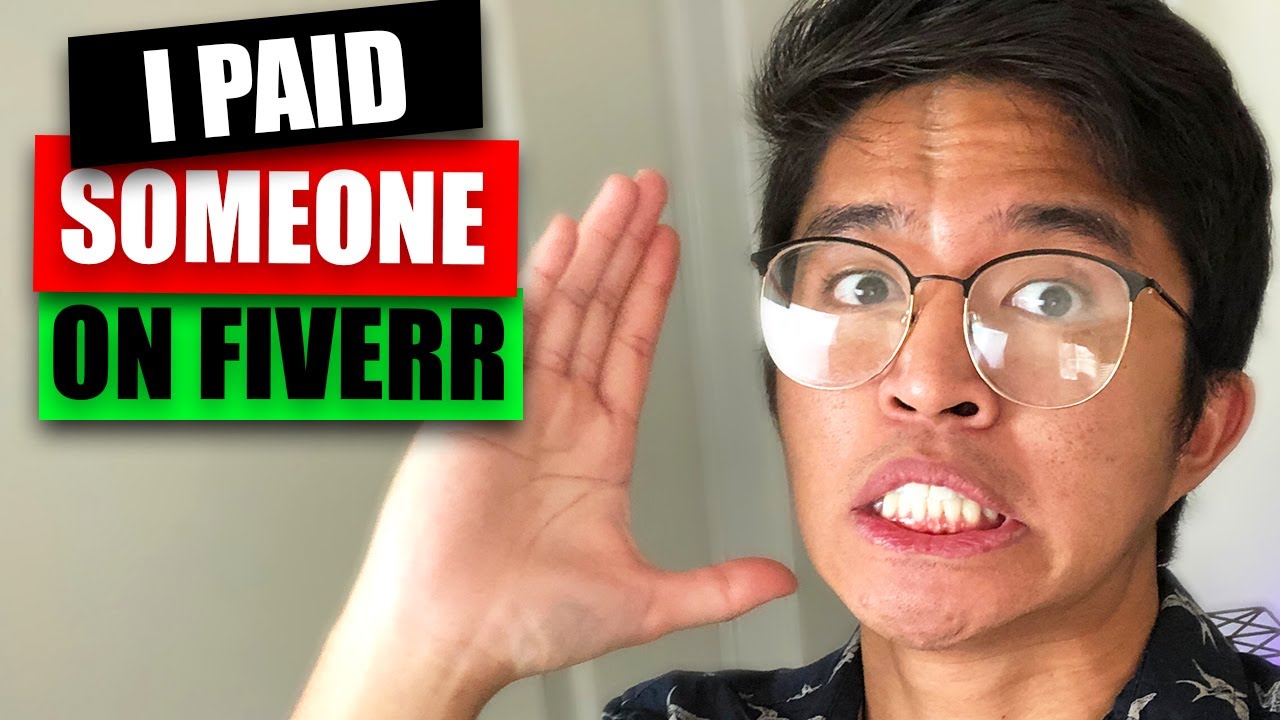 I paid someone on Fiverr to make me a YouTube channel art banner and logo...