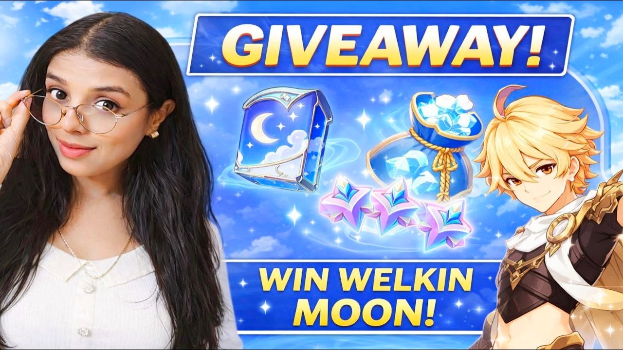 WELKIN MOON GIVEAWAY #genshinimpact  #RadiantGaming