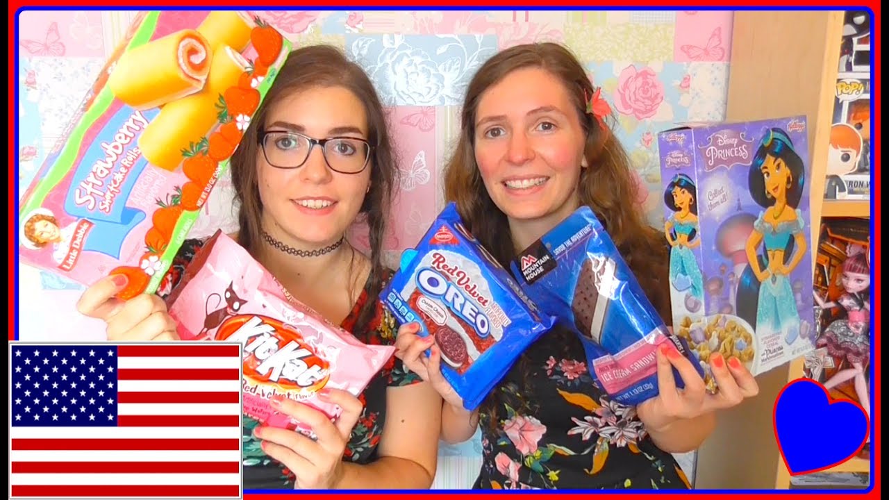 USA CANDY TASTE TEST