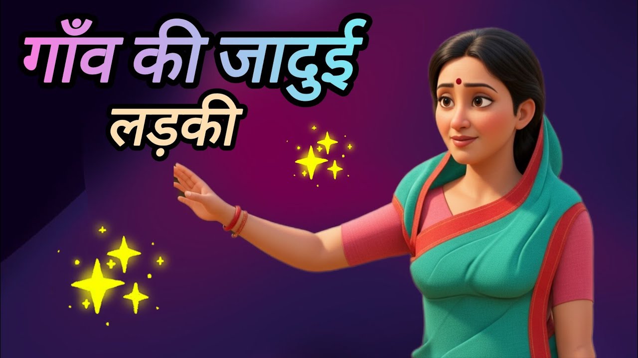 गाँव की जादुई लड़की | Abc Boom Bzr Hindi Story #ai 
