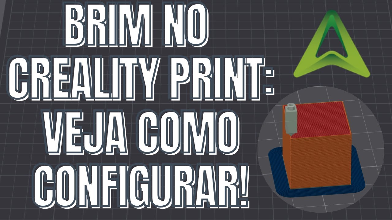 Como Ajustar o Brim no Creality Print