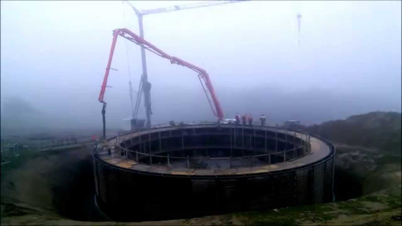 How to build a manure pit (timelapse)