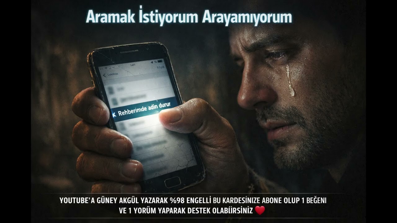 Aramak İstiyorum Arayamıyorum - Güney Akgül 📞 #Arabesk #KörGurur #AşkAcısı #YeniŞarkı #Telefon