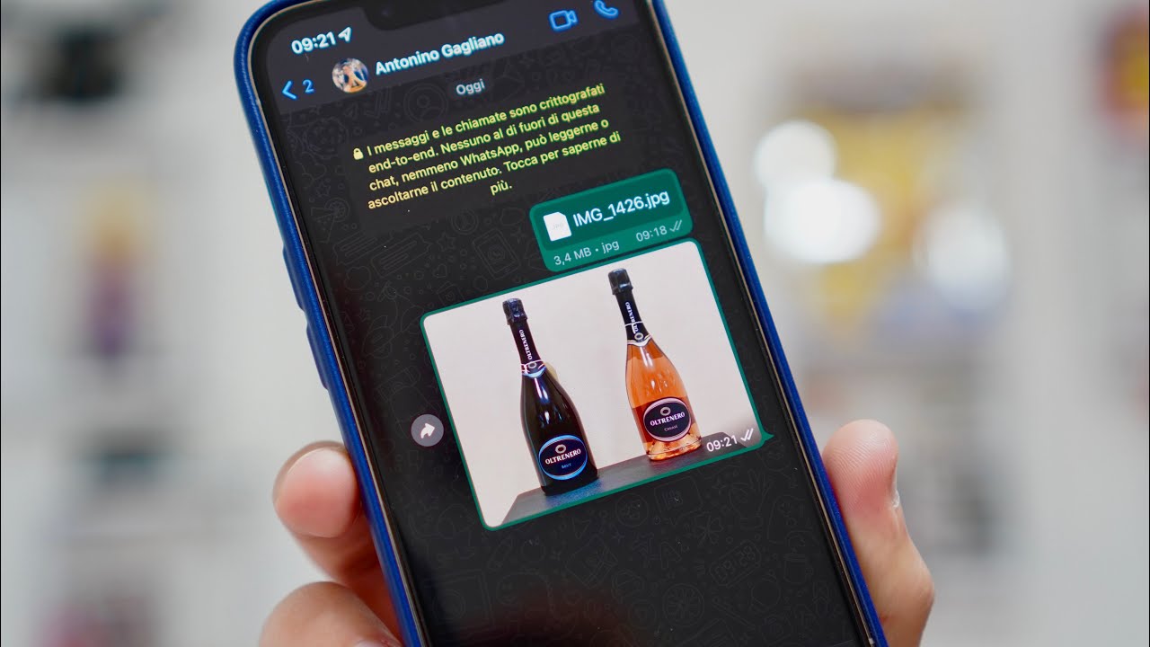 Come inviare foto su Whatsapp alla MASSIMA QUALIT&Agrave; - Luca Crocco