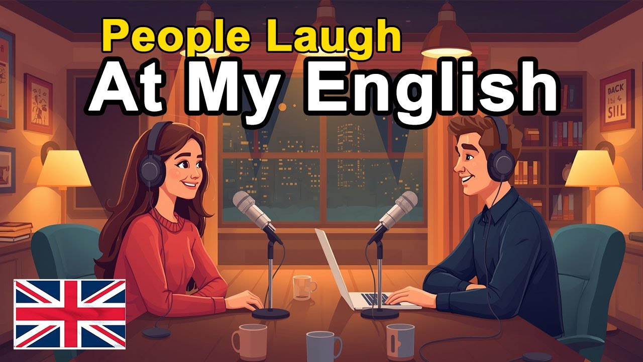 How to Respond When People Laugh at Your English | English Conversation Practice 