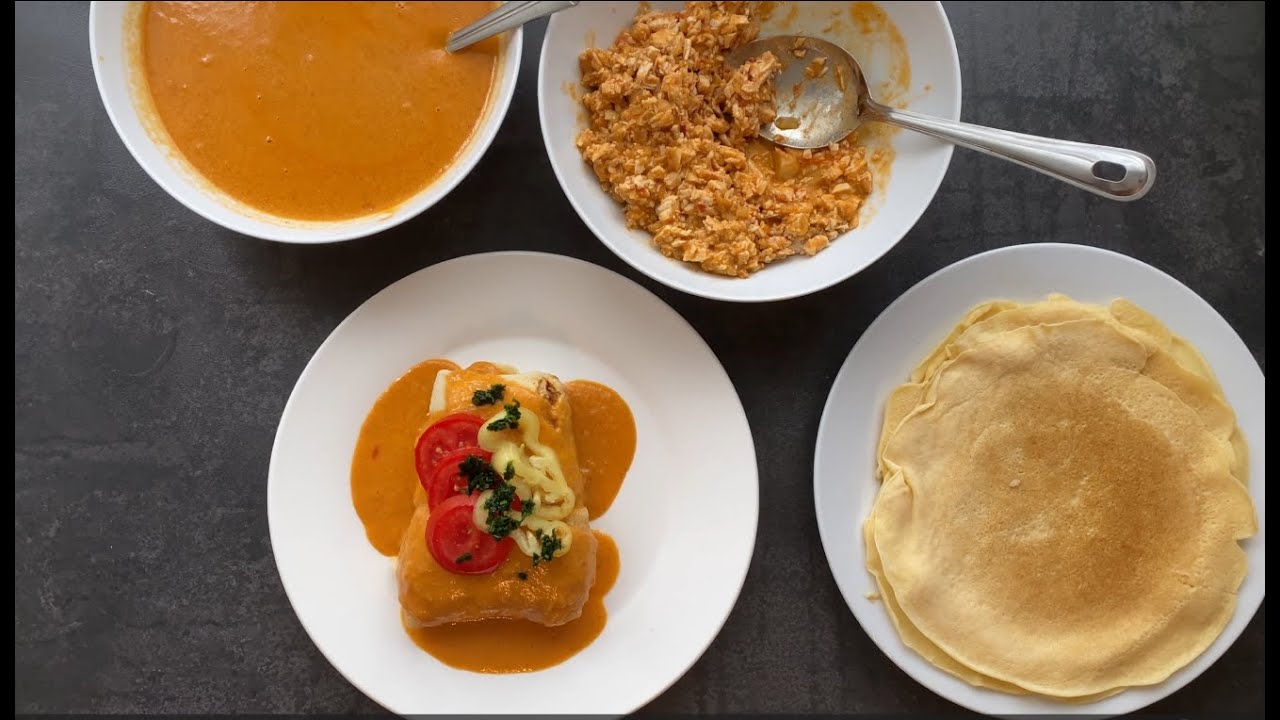 Hungarian savory pancakes, Hortobágyi Palacsinta
