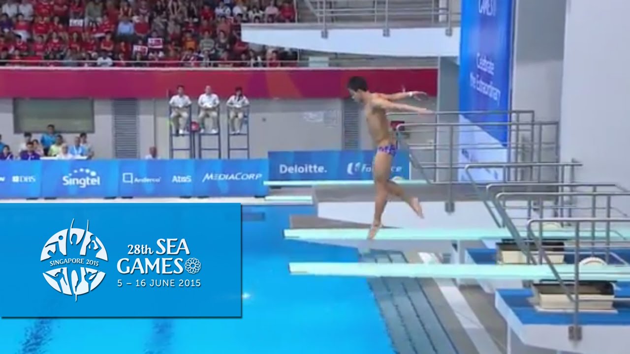 Aquatics Diving 3m Men's Final (Day 2) | 28th SEA Games Singapore 2015