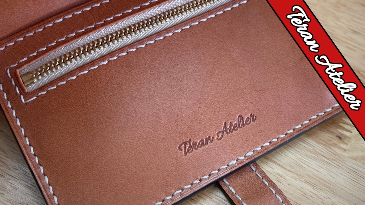 Leather Stitching Method: Chiselling Holes from Both Sides