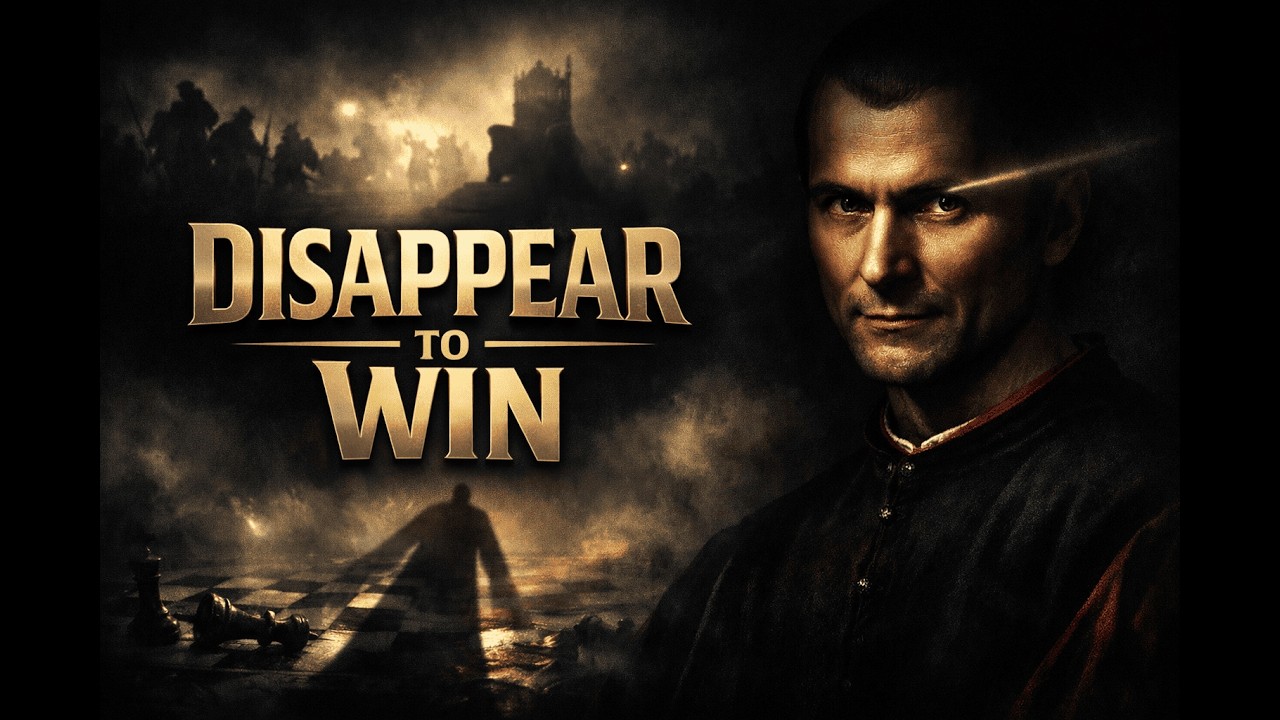 The Fastest Way To Increase Your Value Is To Disappear | Machiavelli