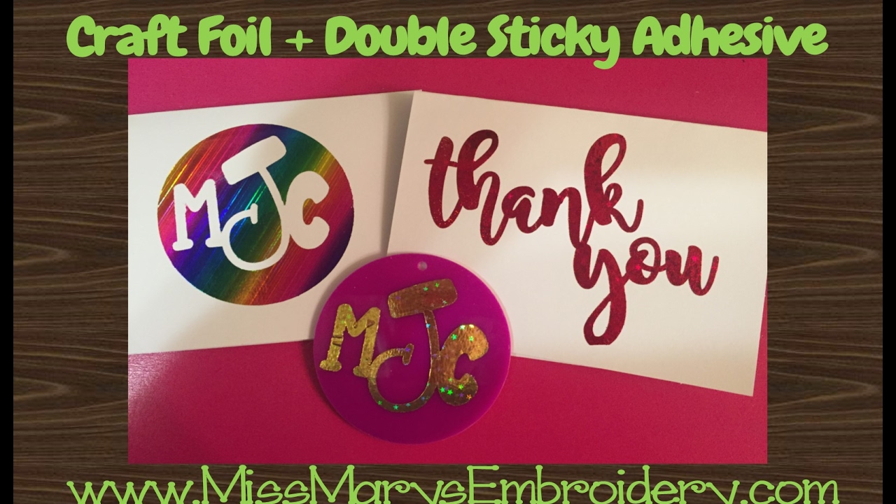Craft Foil & Double Sided Adhesive