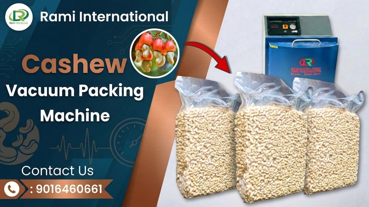 Cashew Vacuum Packing Machine ⚡ 5,10,15,20 Kg Capacity 📦 Brick Shape Packing Machine #vacuumpacking