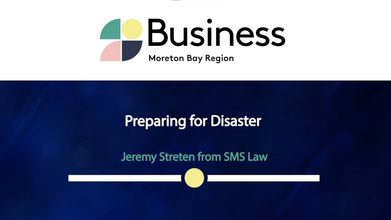 Preparing for Disaster: From a legal perspective