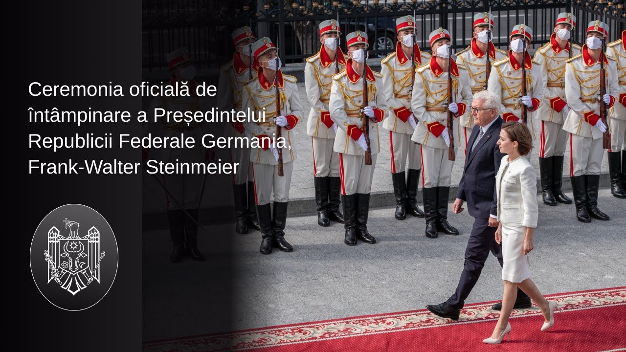 Ceremonia oficială de întâmpinare a Președintelui Federal, Frank-Walter Steinmeier