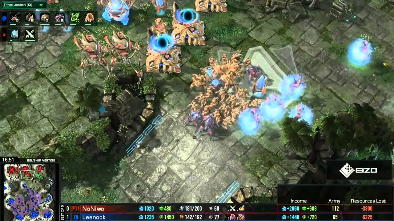 DreamHack 2013 NaNiwa vs Jaedong vs Leenock (SKMC)