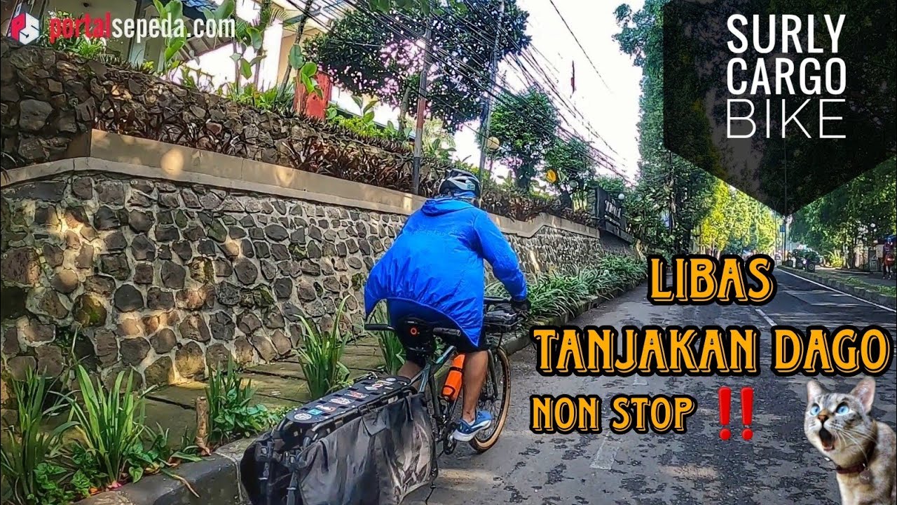 Surly Cargo Bike Melibas Tanjakan Dago !! SURLY BIG DUMMY