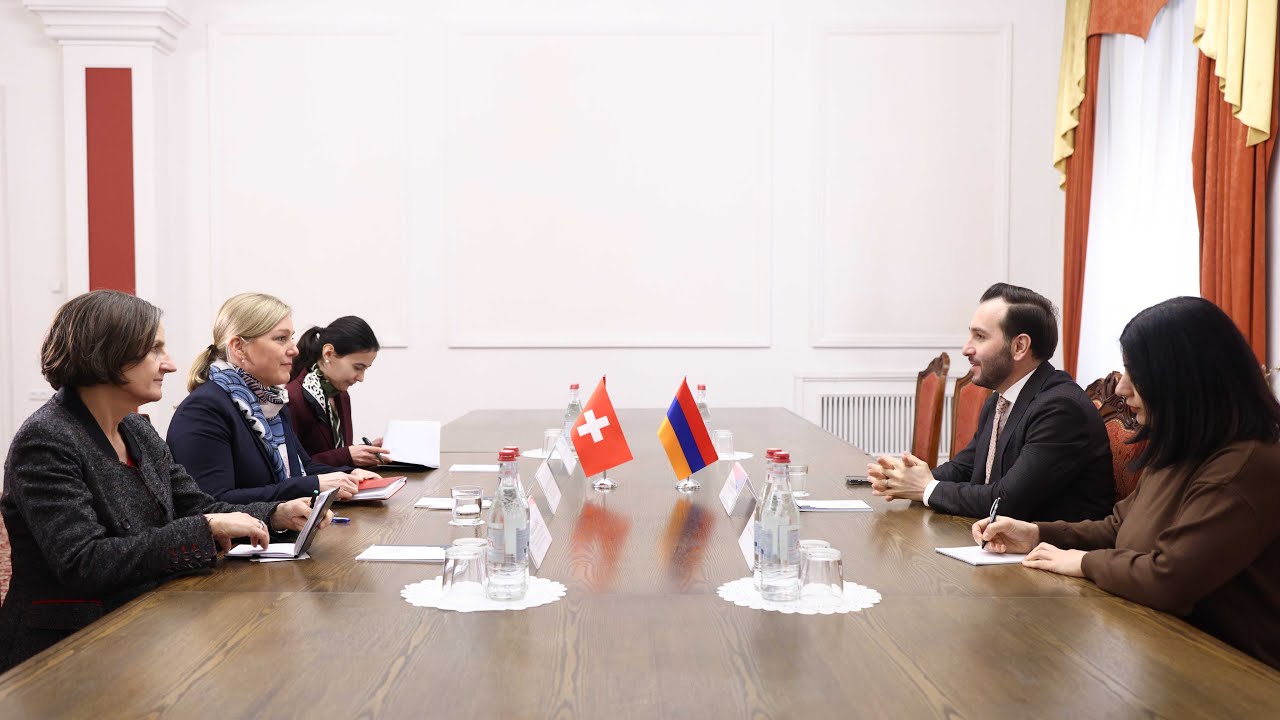 Քննարկվել են Հայաստան-Շվեյցարիա համագործակցության հեռանկարները