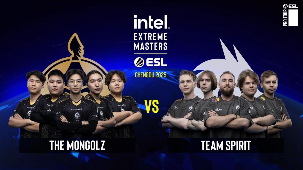 [RU] Spirit vs The MongolZ | IEM Chengdu 2025