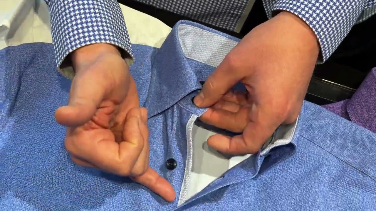 Italian Fabric & Performance Stretch: The Ultimate Men's Dress Shirt