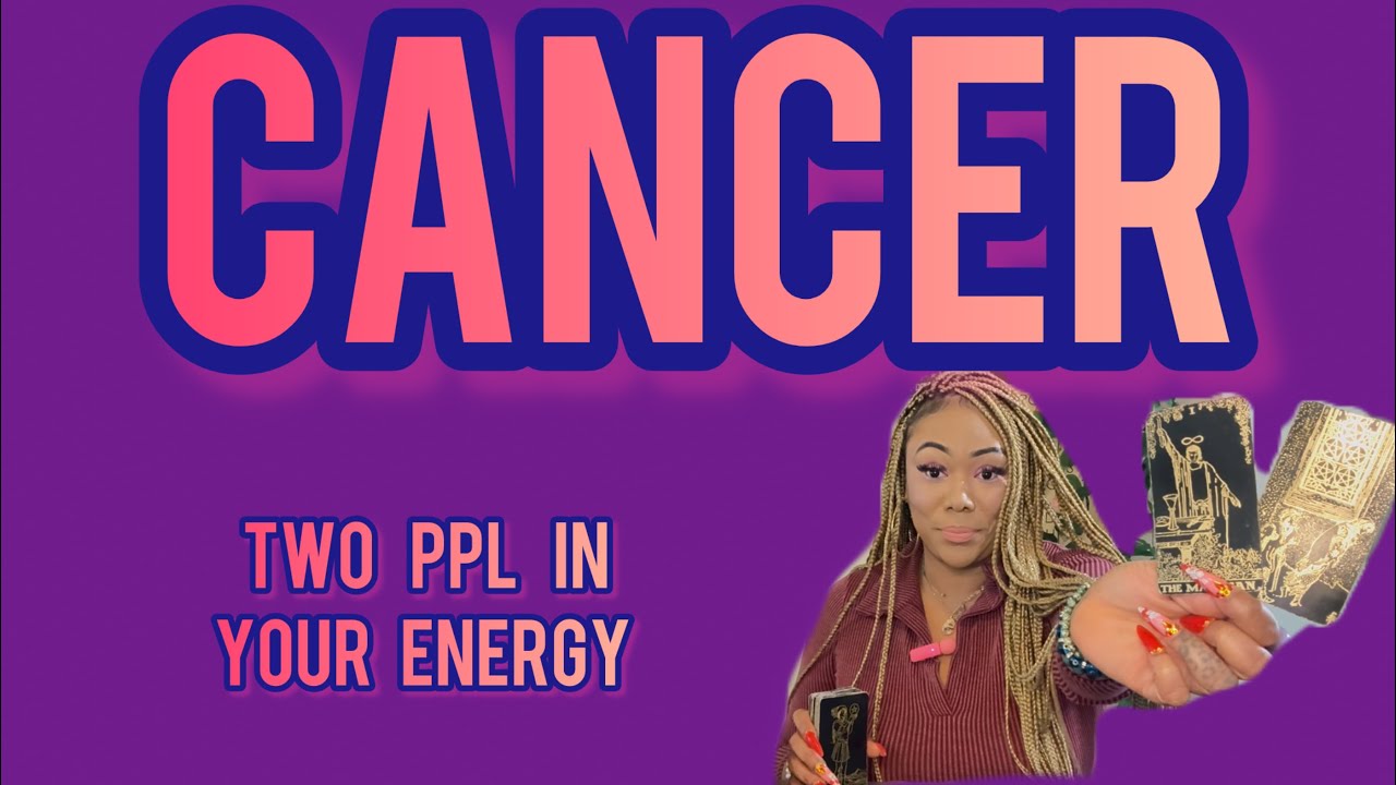 ♋️ CANCER: YOU HAVE TWO PPL IN YOUR ENERGY, ONE WITH GOOD INTENTIONS AND ONE WITH BAD INTENTIONS..