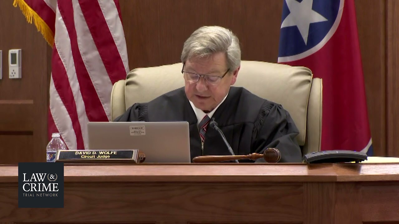 TN v. Joseph Ray Daniels Murder Trial Day 8 - Judge Pauses Deliberation To Re-evaluate One Law