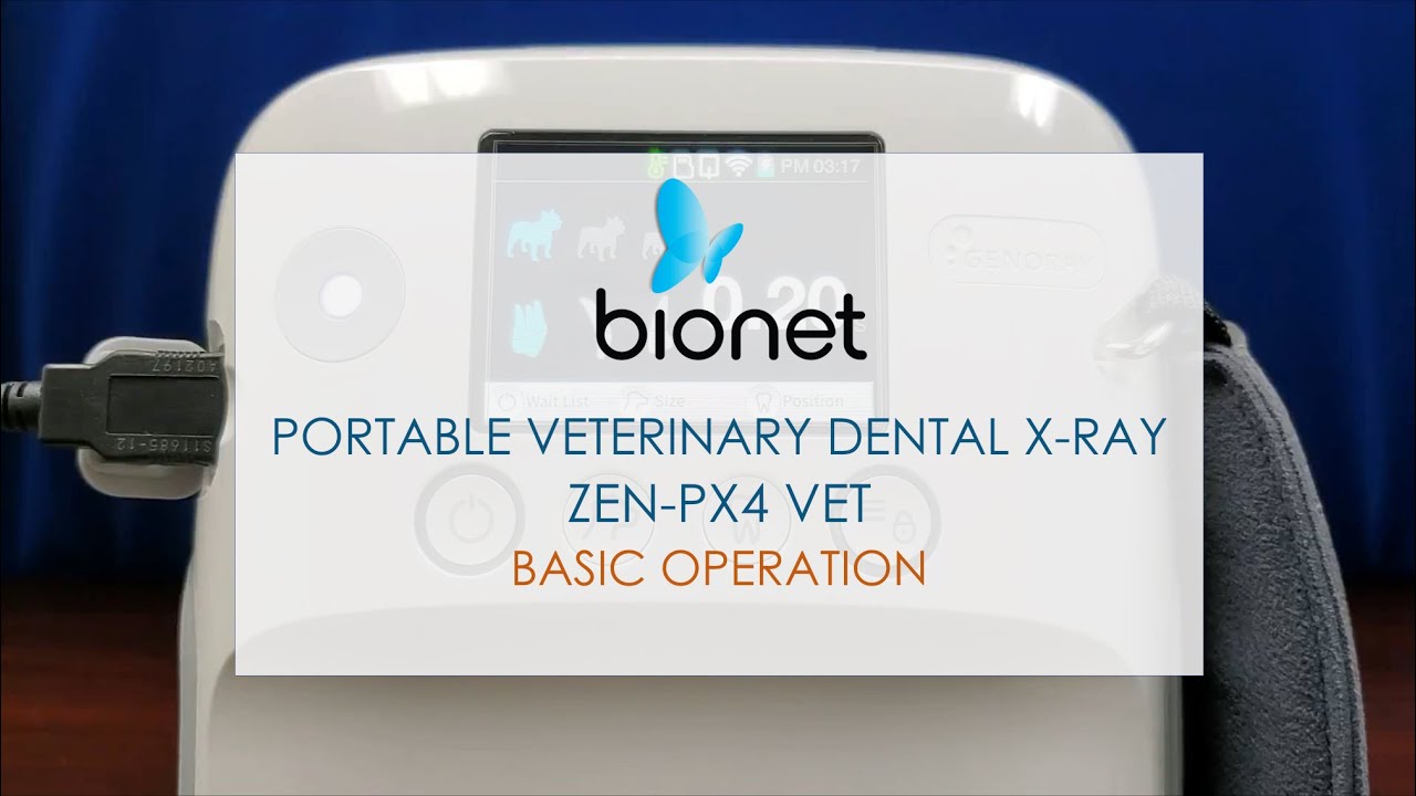 Portable Veterinary Dental X ray ZEN-PX4 Vet - Basic Operation