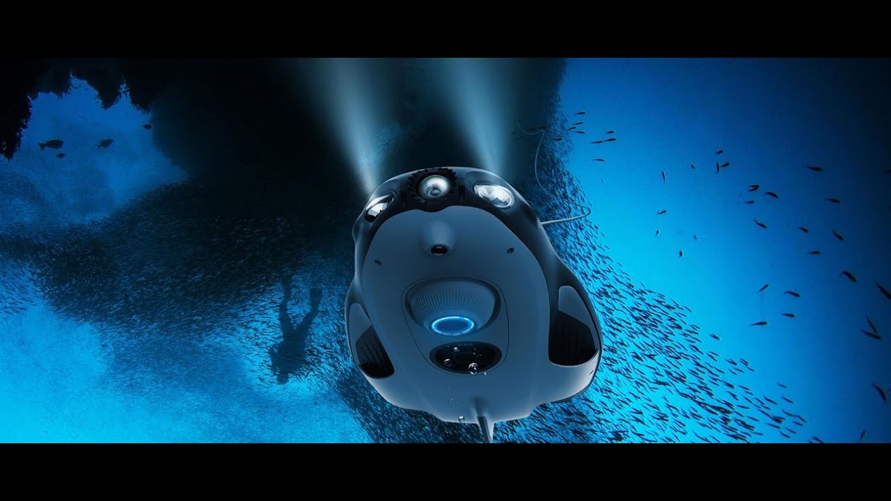 Первый запуск подводного дрона Power Ray Wizard