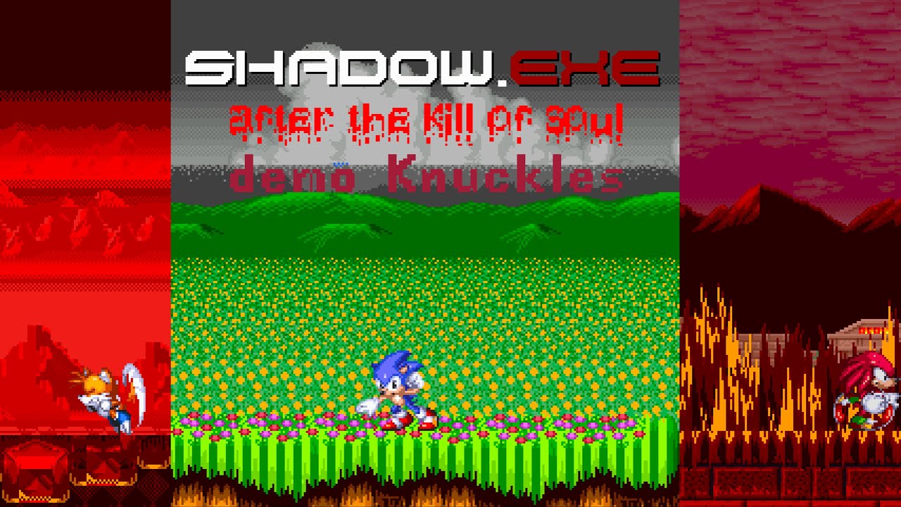 Shadow exe after the kill of soul + demo knukls