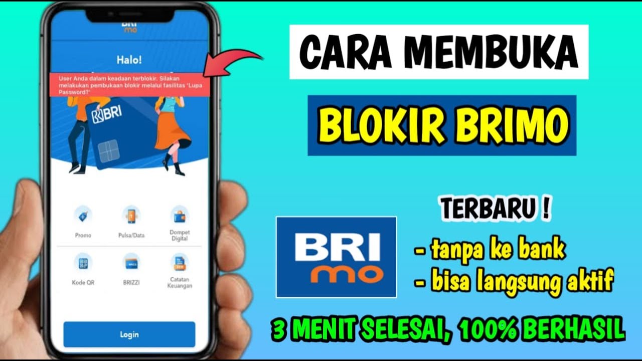 Cara Mengatasi Brimo Terblokir | Cara Memperbaiki Brimo Terblokir