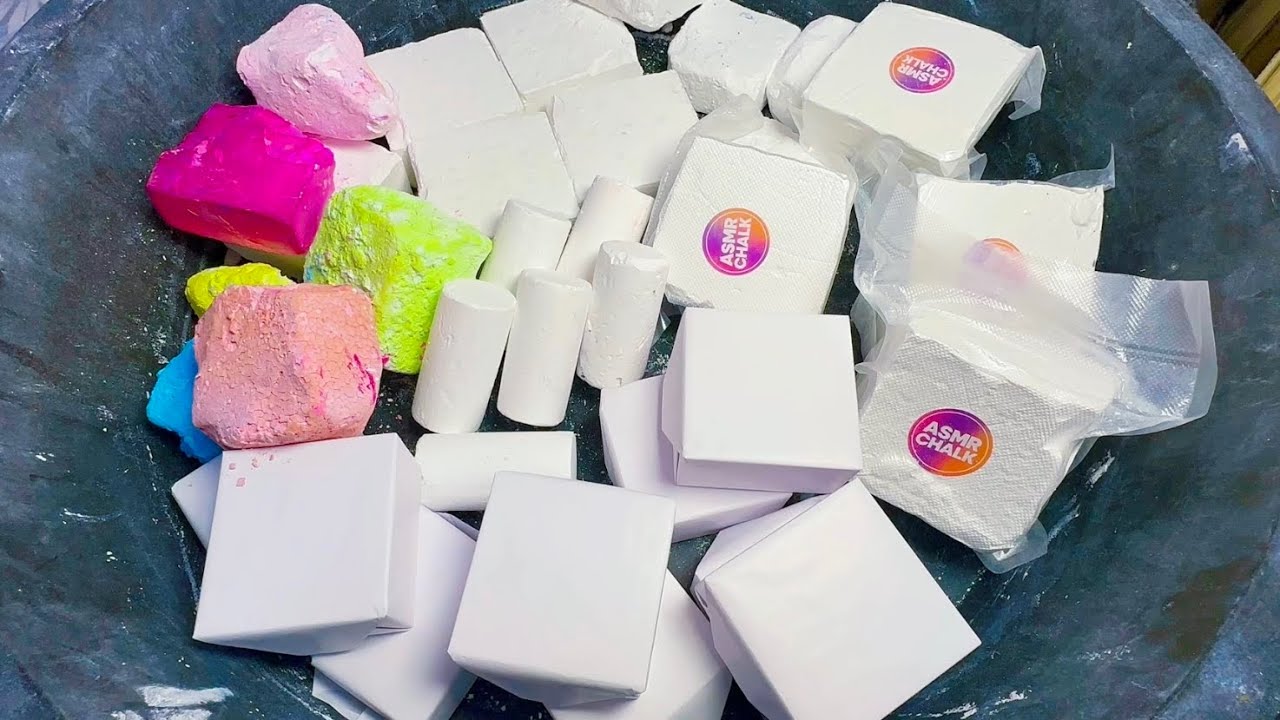 Happy New Year 2026🎉 2025 Go-To Chalks | Texture-Crushing ASMR | Stress Relief