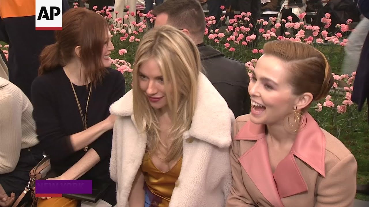 Spring and A-listers at Tory Burch fashion show