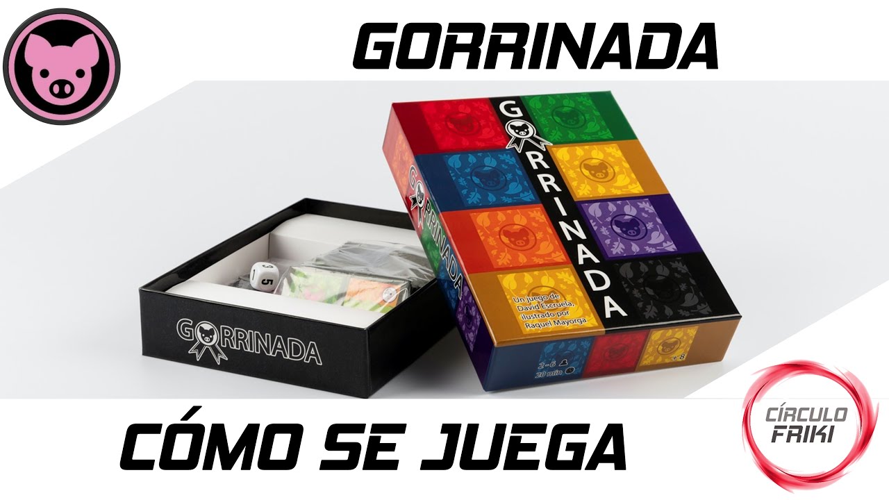 ⭕GORRINADA: 🐷🐷 C&oacute;mo se juega / Tutorial 🐷🐷  juego de mesa