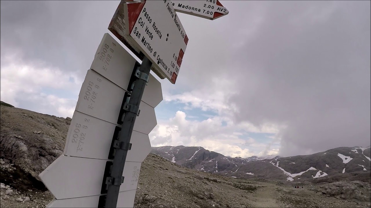 Alta Via 2 Dolomites in 11days, day6, Passo delle Farangole - Rifugio Pradidali, Italy, 19-07-2019