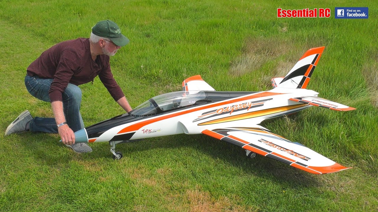 TopRC Odyssey 2.3 metre / 91 inch TURBINE SPORT JET for EXPERT RC PILOTS