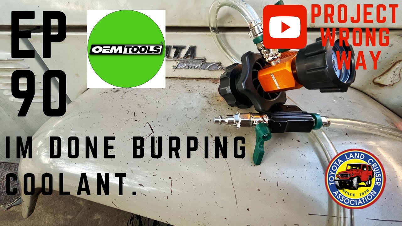OEM Tools Coolant System Refiller Kit, I Test It, No More Burping Coolant On Landcruisers.