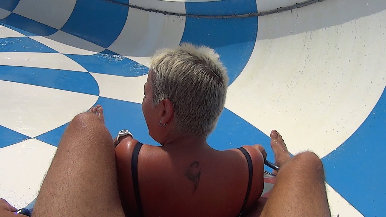 Space Boat Water Slide at Ondaland Acquapark