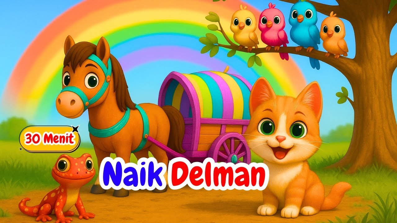 Naik Delman🐴 - Kalau Kau Suka Hati ❤️ - Cicak di Dinding 🦎& Lagu Edukasi Anak Indonesia Lainnya