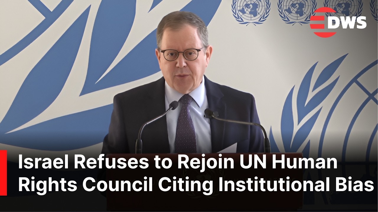 BREAKING NEWS: Israel Stays Out of UN Rights Council Over Bias and Anti-Israel Actions | AC1F