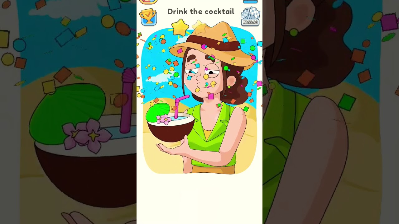 DOP 5 Level 21 # Drink The Cocktail 🥥