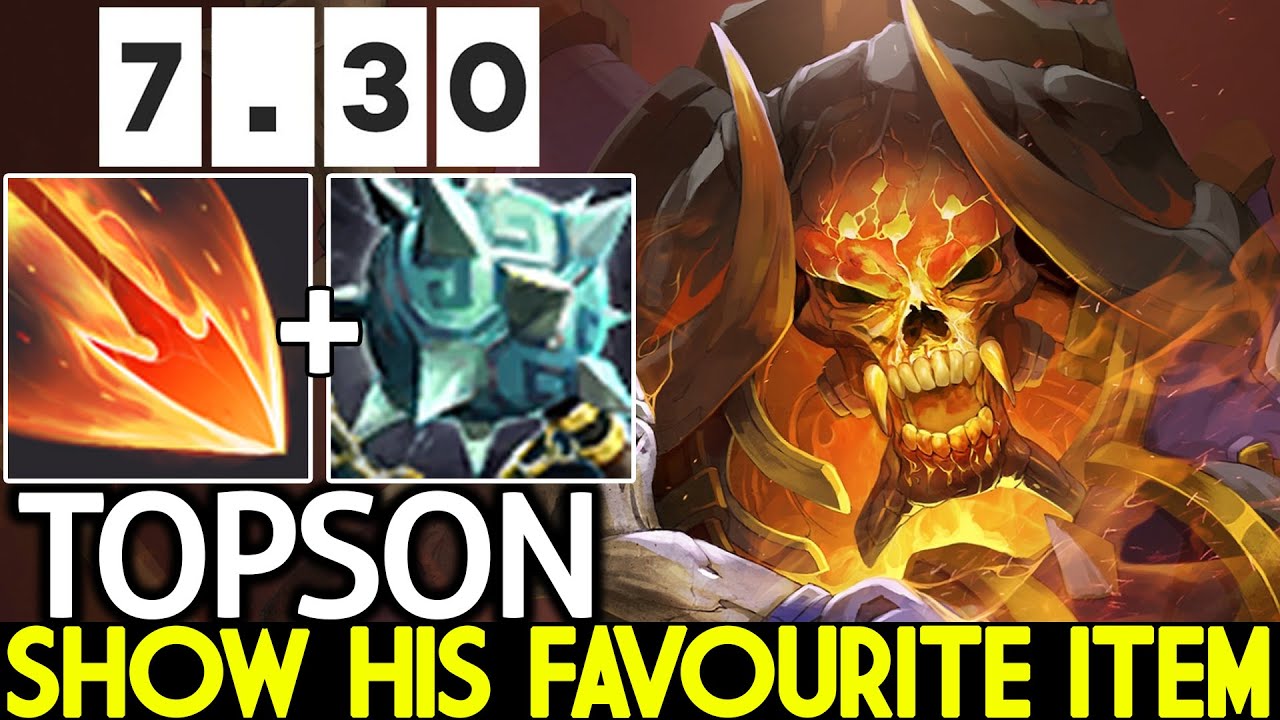 TOPSON [Clinkz] Show His New Favourite item Meta 7.30 Dota 2
