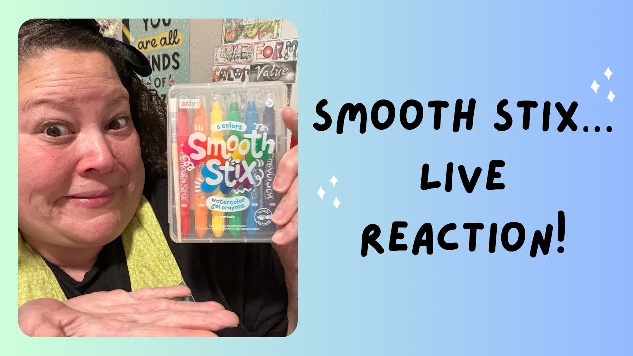 First Impressions: Ooly Smooth Stix Watercolor Gel Crayons Review 🎨