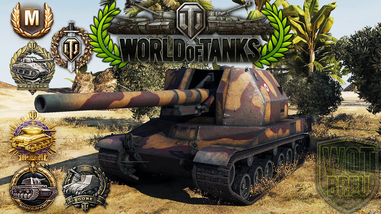 World of Tanks - Bat.-Châtillon 155 58 - 10 Kills - 8.8k Damage - 1vs5 [Replay|HD]