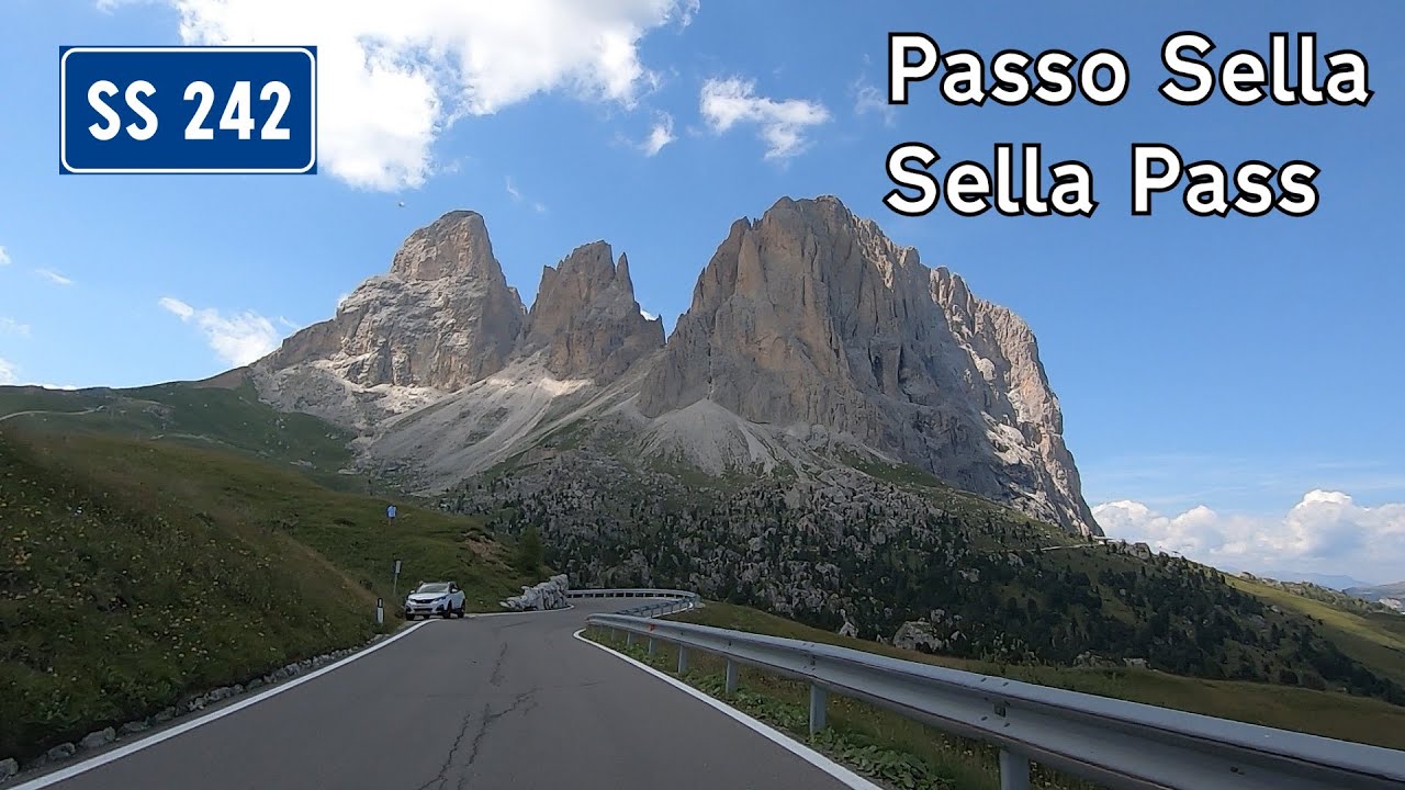 Italy: SS242 Sella Pass