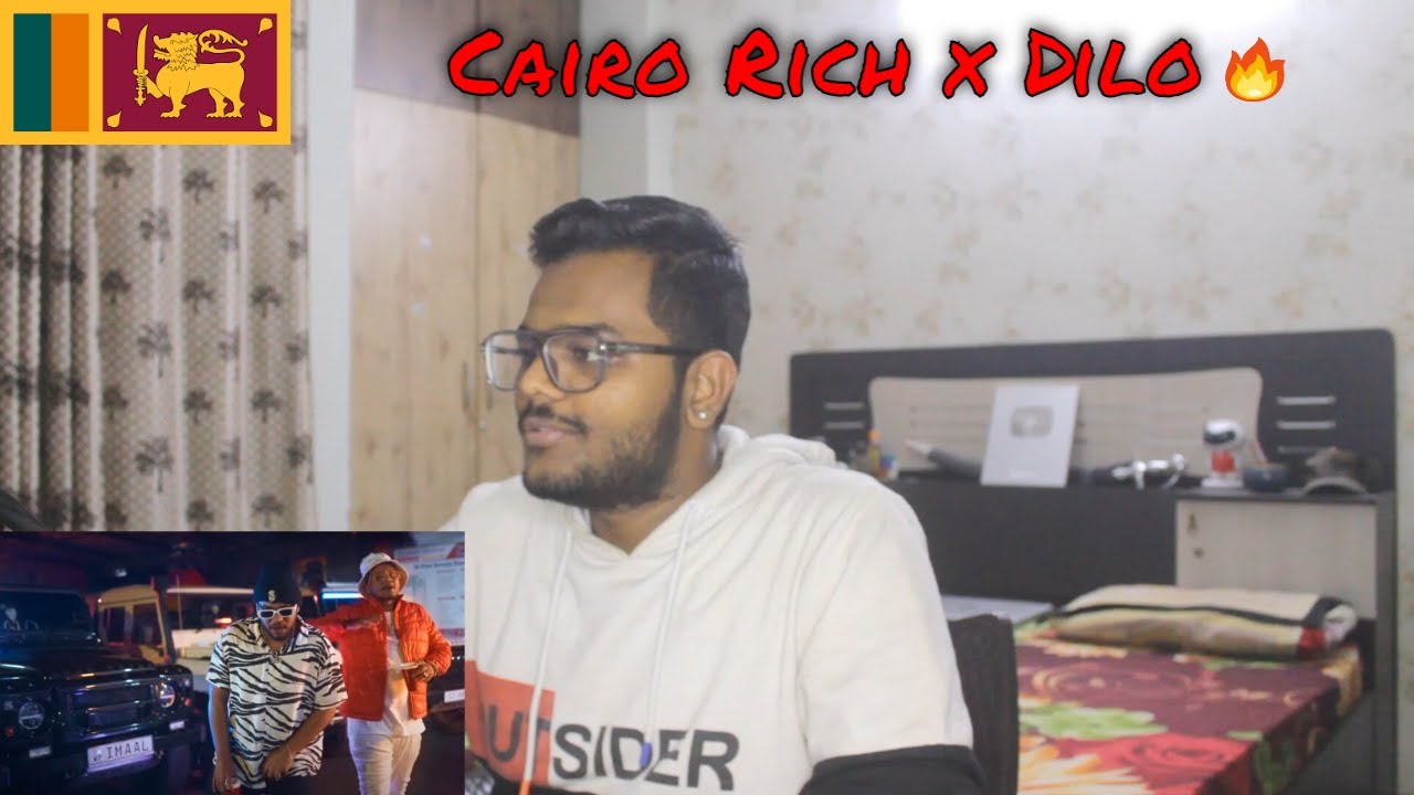Cairo Rich x Dilo - Romen (Official Music Video) | SINHALA RAP REACTION