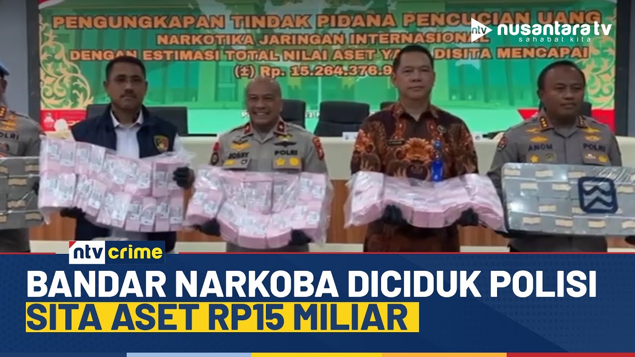 [LIVE] Polda Riau Tangkap Bandar Narkoba, Sita Aset Senilai Rp15 Miliar | NTV CRIME